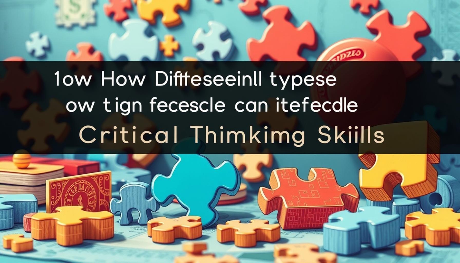 How Different Types of Puzzles Can Foster Critical Thinking Skills
