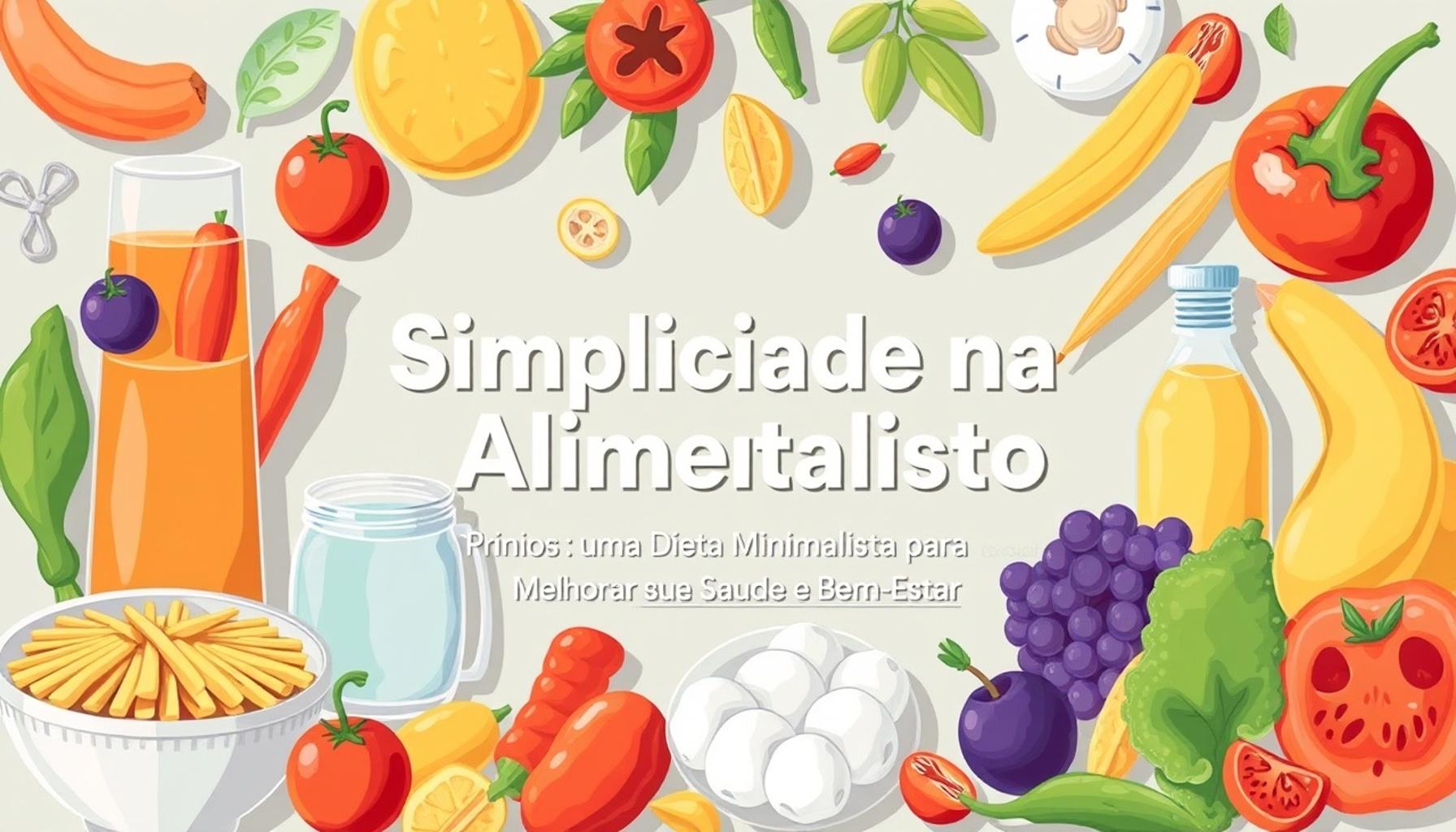 Simplicity in Eating: Principles of a Minimalist Diet to Improve Your Health and Well-Being