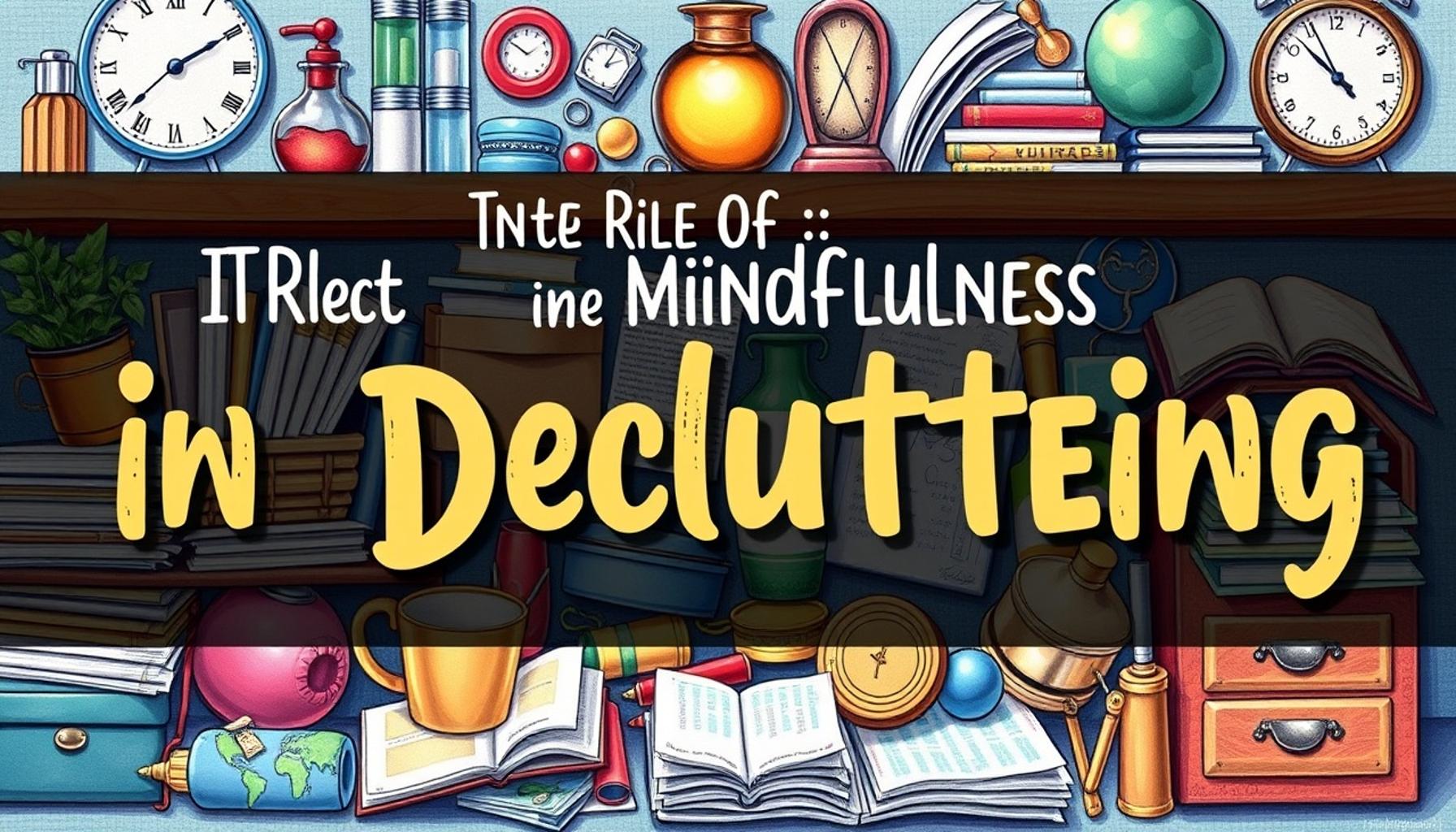 The Role of Mindfulness in Decluttering: Emotional Benefits of Letting Go