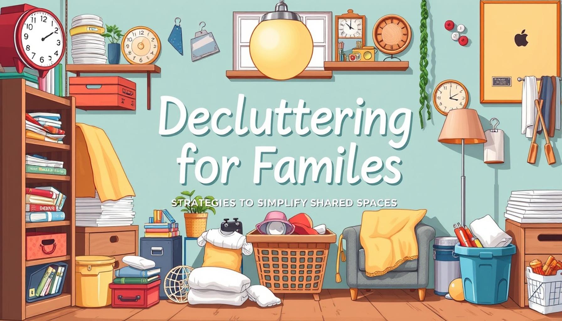 Decluttering for Families: Strategies to Simplify Shared Spaces