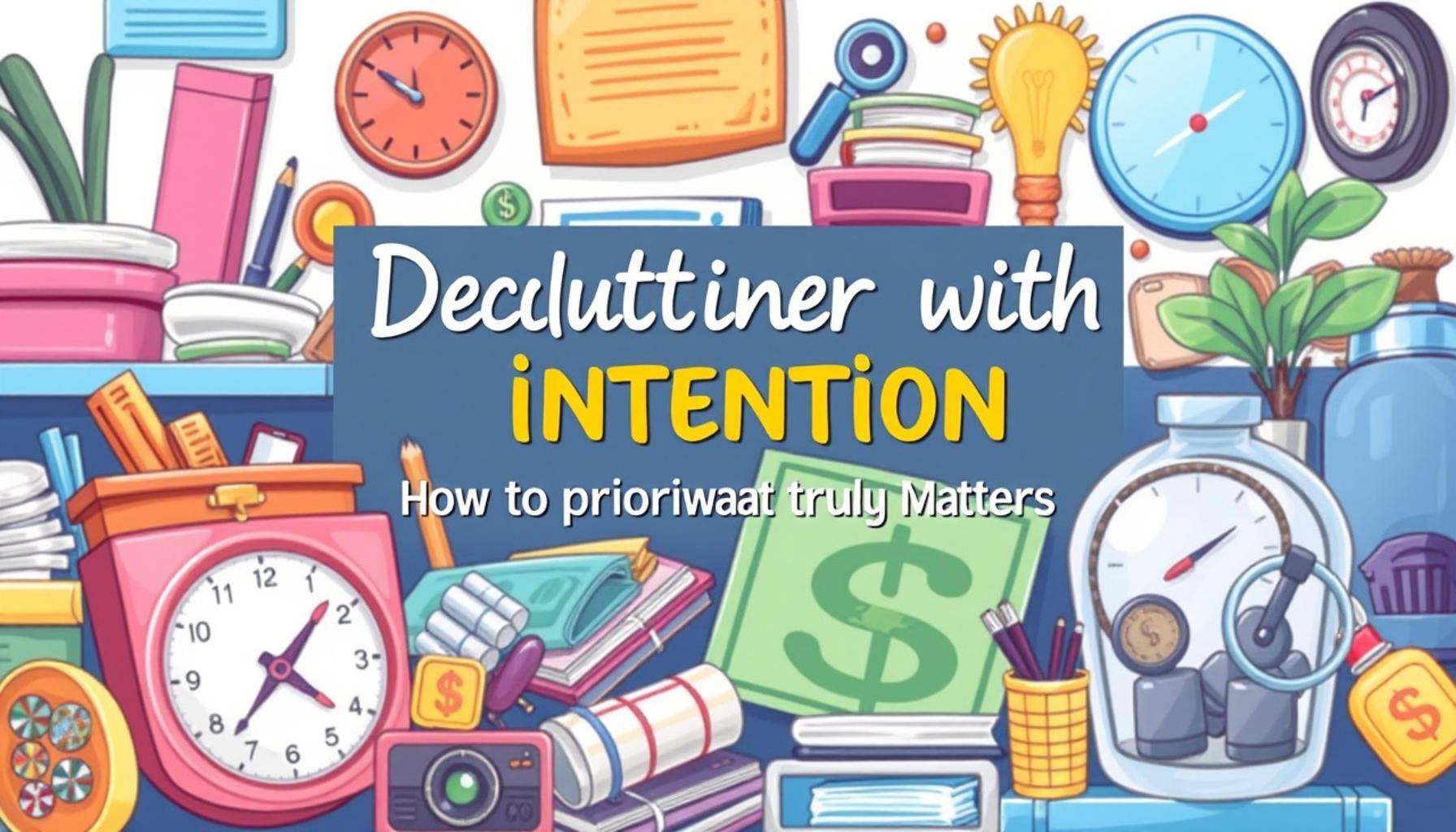 Decluttering with Intention: How to Prioritize What Truly Matters