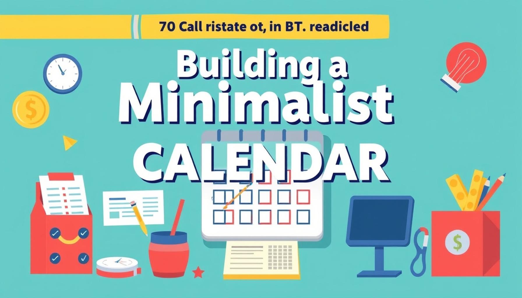 Building a Minimalist Calendar: Simplifying Your Commitments for Greater Productivity