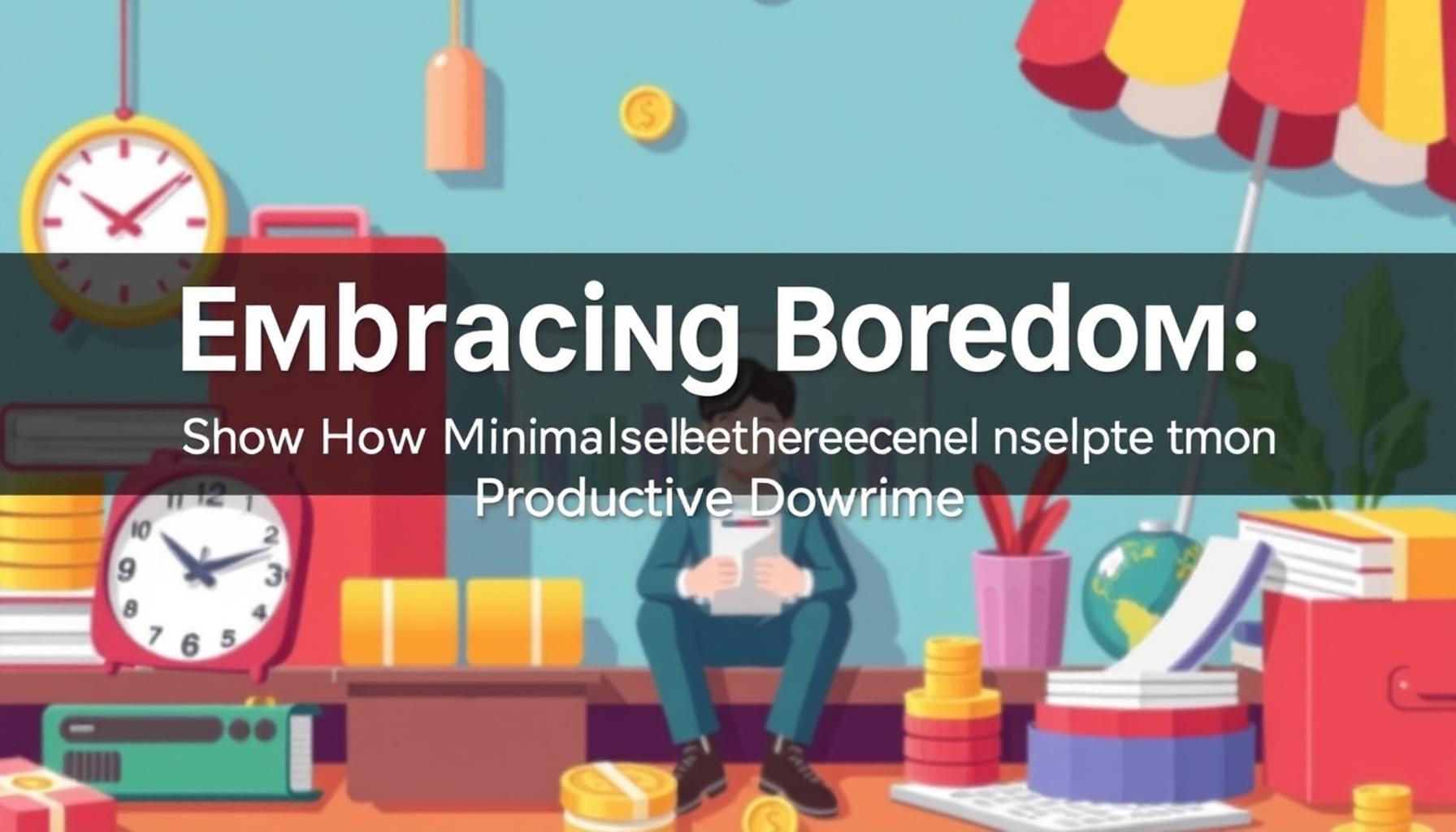 Embracing Boredom: How Minimalism Encourages Productive Downtime