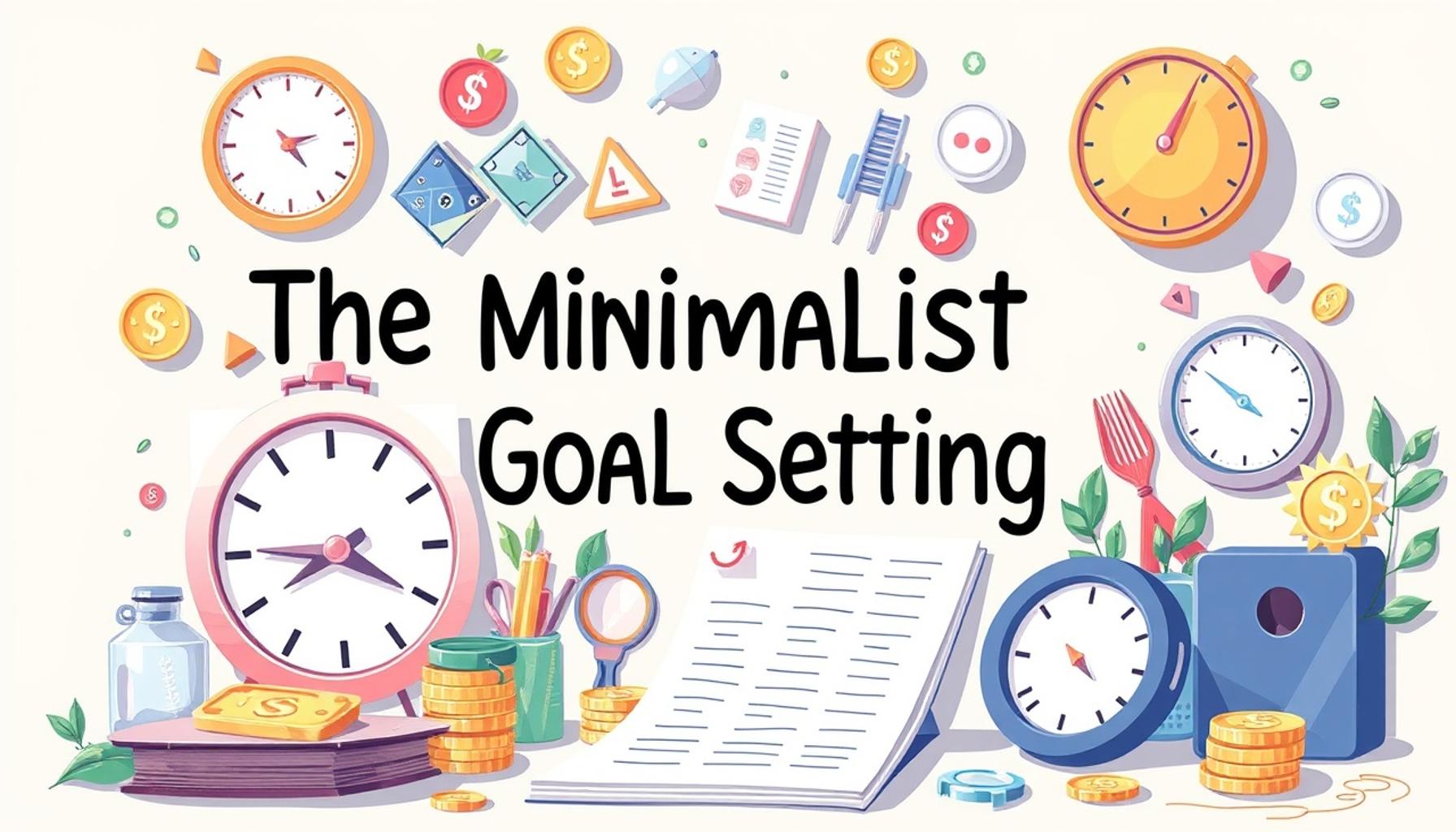 The Minimalist Approach to Goal Setting: Achieving More with Less