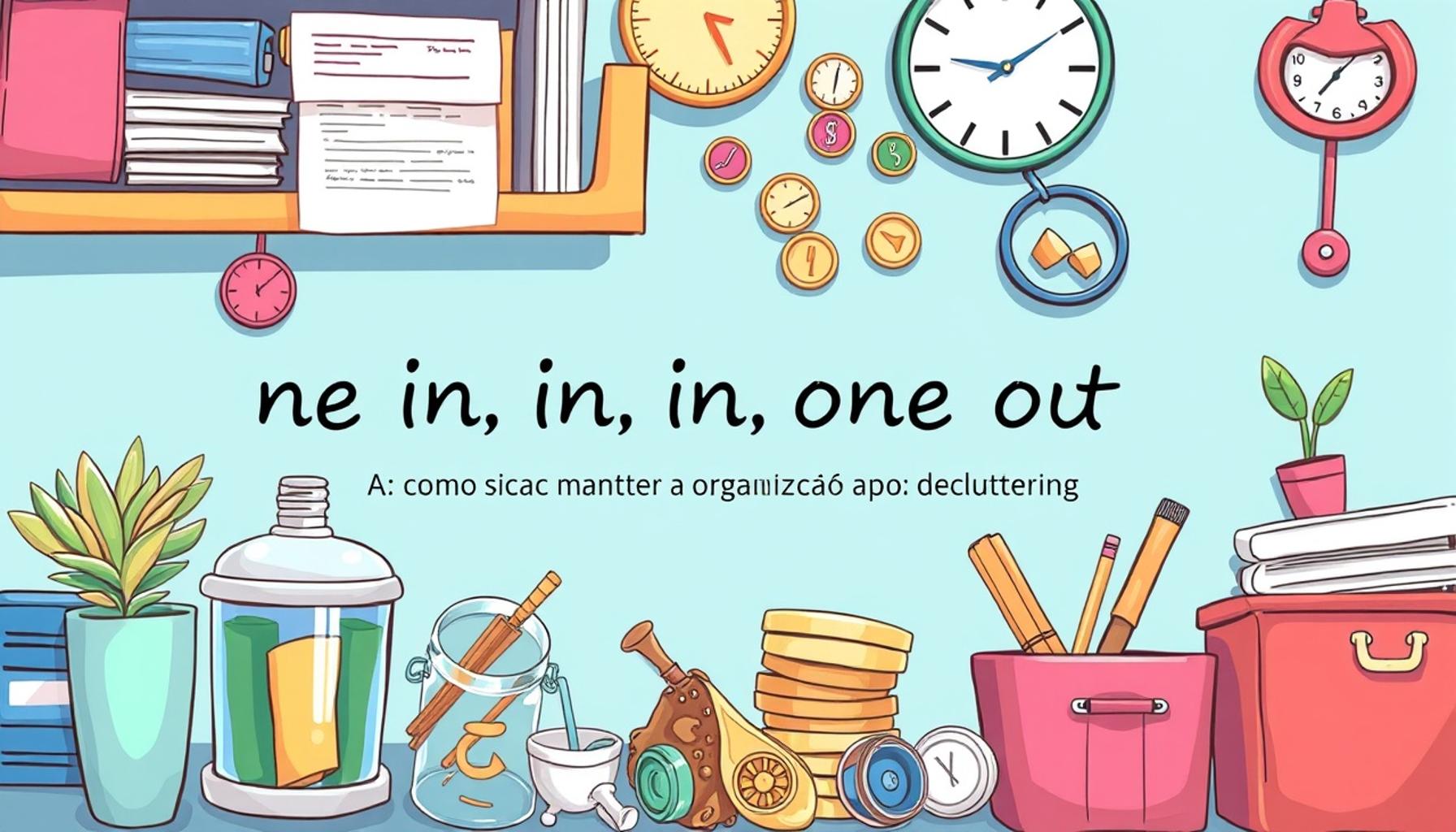 The practice of ‘one in, one out’: how to maintain organization after decluttering